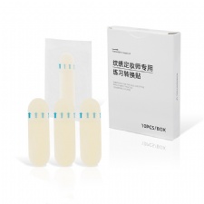 10pcs Plastic Microblading Eyebrow Practice Conversion Stickers for Tattoo Artists Permanent Makeup Tools