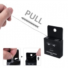 10M Black White Pre-Inked Microblading Eyebrow Marker Thread Permanent Makeup Eyebrow Mapping String Line Ruler