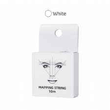 10M Black White Pre-Inked Microblading Eyebrow Marker Thread Permanent Makeup Eyebrow Mapping String Line Ruler