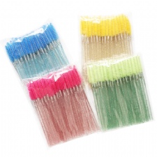 Crystal Eyelashes Makeup Brush Mascara Wands Eyelash Extension Tool Supplies Disposable Lash Brushes