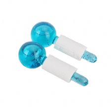 Beauty Crystal Ice Ball Face Massager Home SPA Skin Care Magic Cooling Balls Facial Roller Massage Tools Glitter Ice Globes