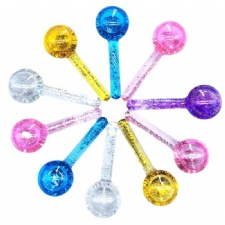 Beauty Crystal Ice Ball Face Massager Home SPA Skin Care Magic Cooling Balls Facial Roller Massage Tools Glitter Ice Globes